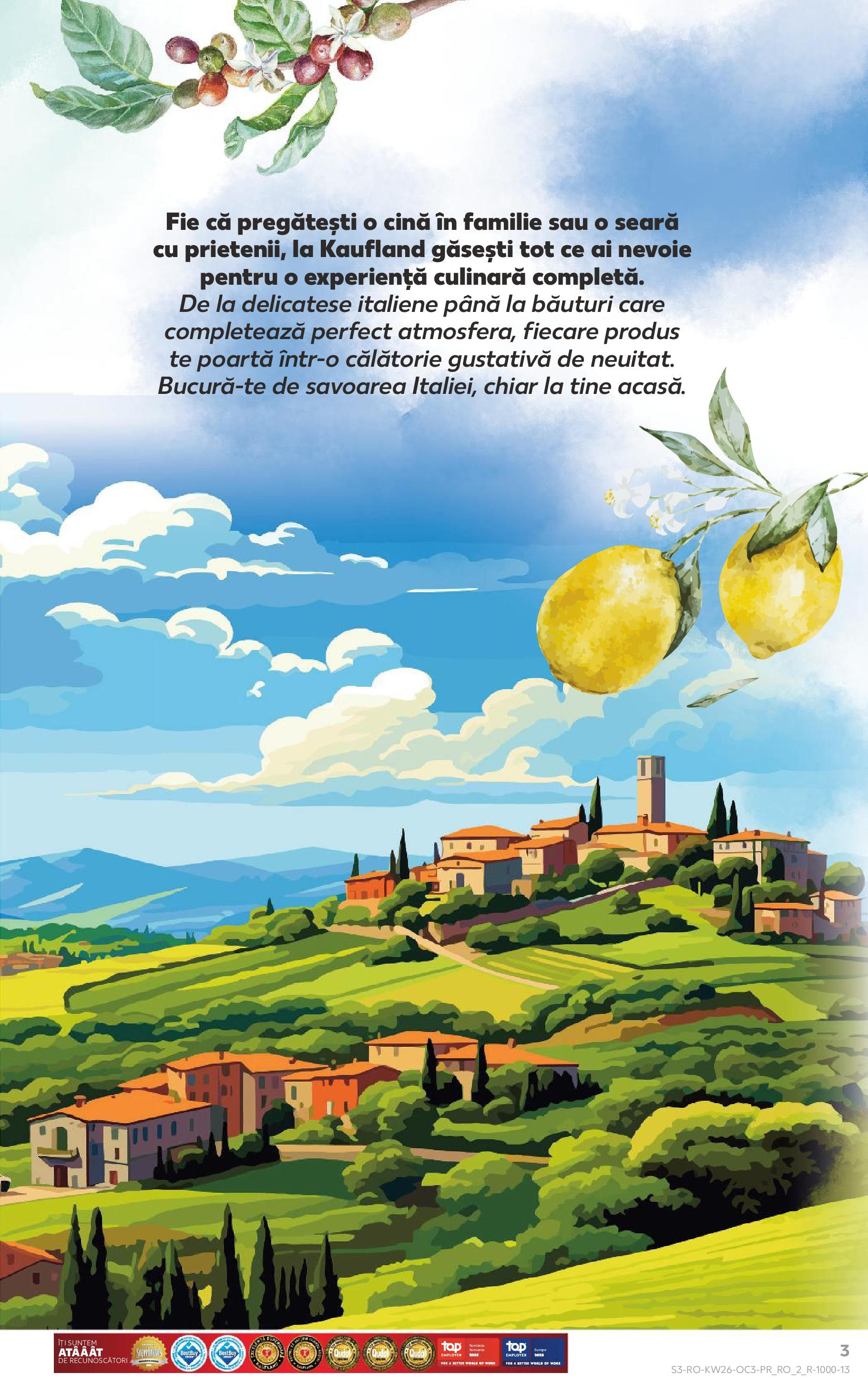 Catalog Kaufland - Savoarea Italiei 27.06.2025 - Revista si Oferta | Pagină: 3