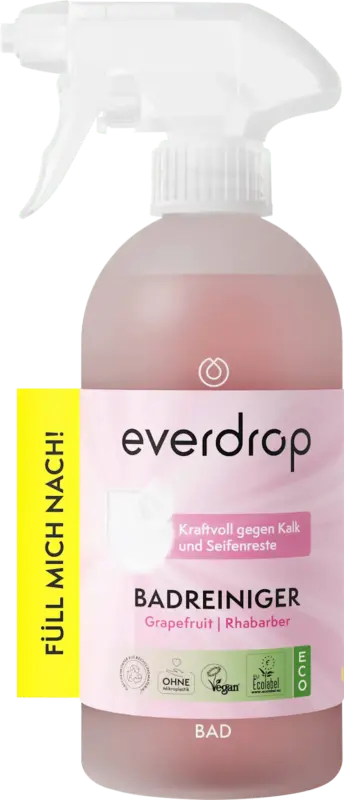 everdrop Badreiniger Grapefruit & Rhabarber