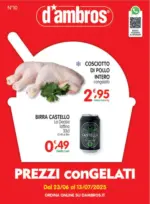 D'Ambros Prezzi congelati - al 13.07.2025