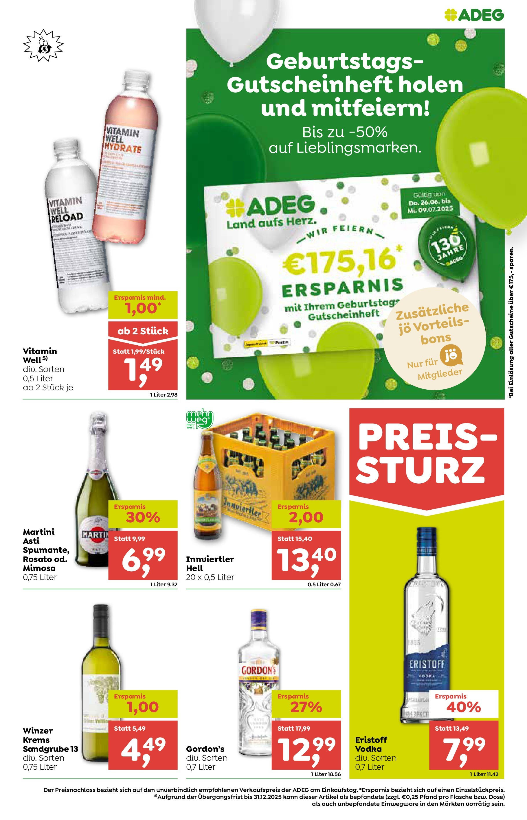 ADEG Flugblatt von 26.06.2025 - Aktuelle Angebote | Seite: 9