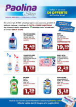Paolina Shop Offerte valide dal 21 giugno al 4 luglio 2025 - al 04.07.2025