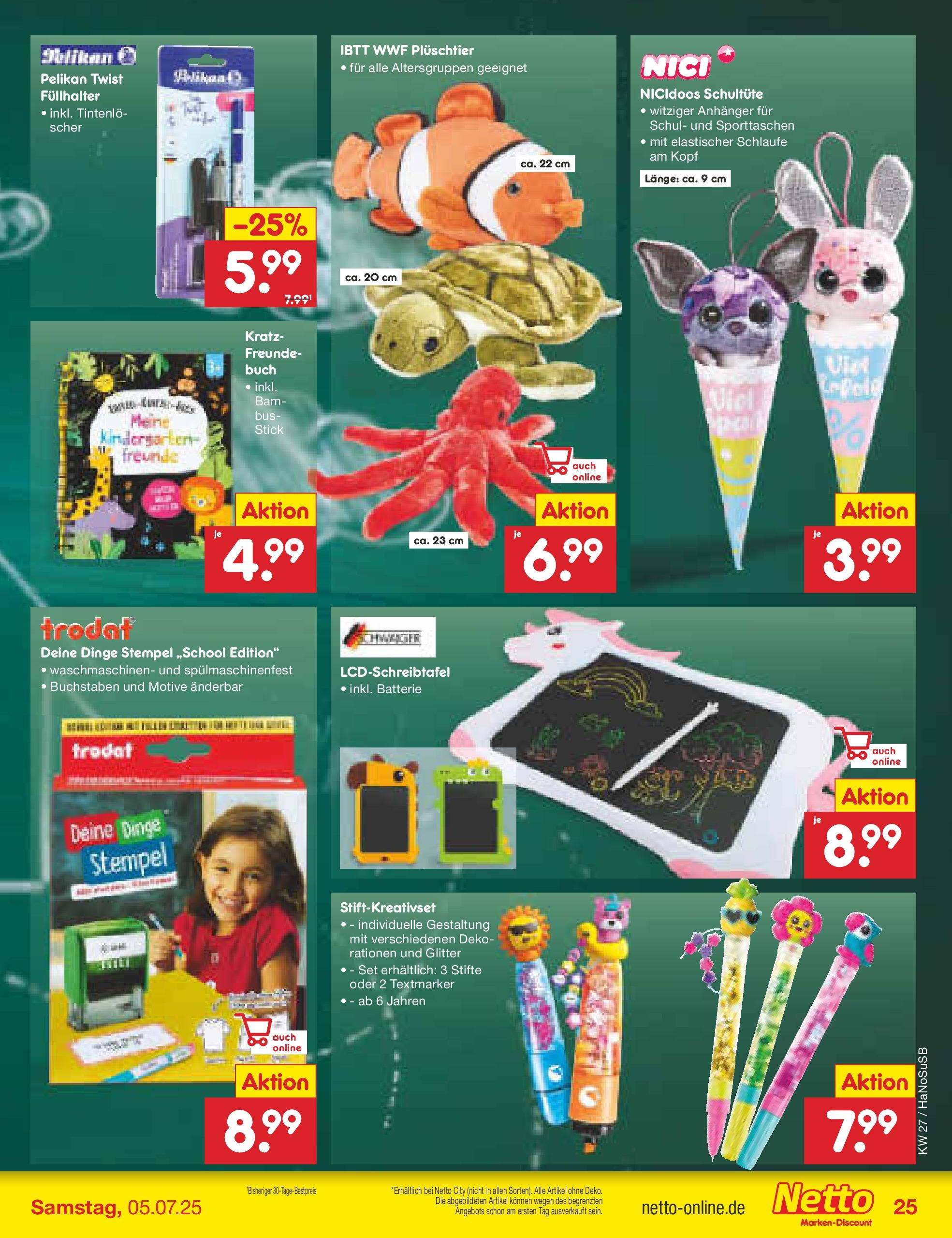Netto Marken-Discount prospekt Schwerte-Geisecke	 (ab 29.06.2025) » Angebote | Seite: 37 | Produkte: Batterie, Tablet