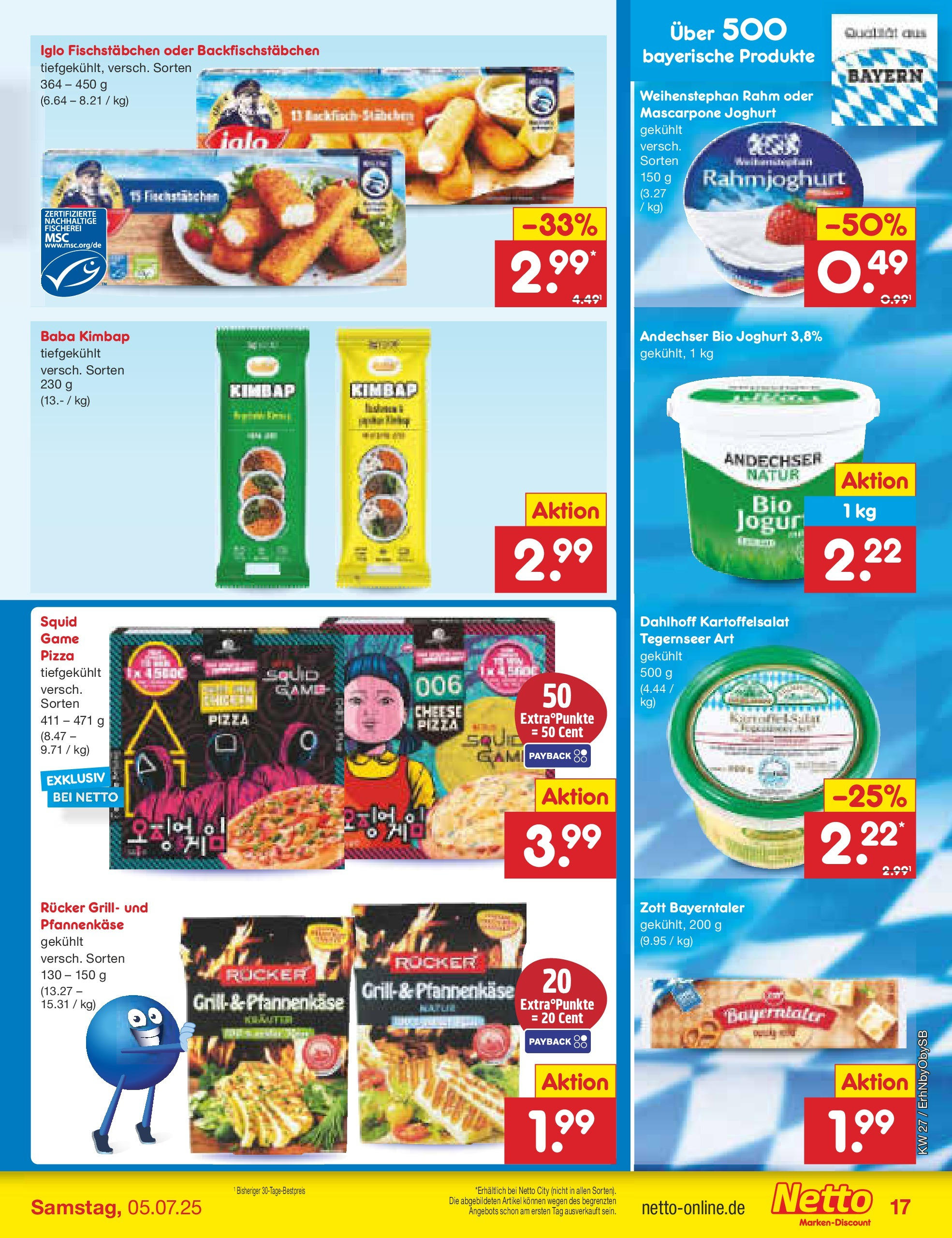 Netto Marken-Discount prospekt Mauern	 (ab 29.06.2025) » Angebote | Seite: 19 | Produkte: Mascarpone, Iglo, Fischstabchen, Pizza