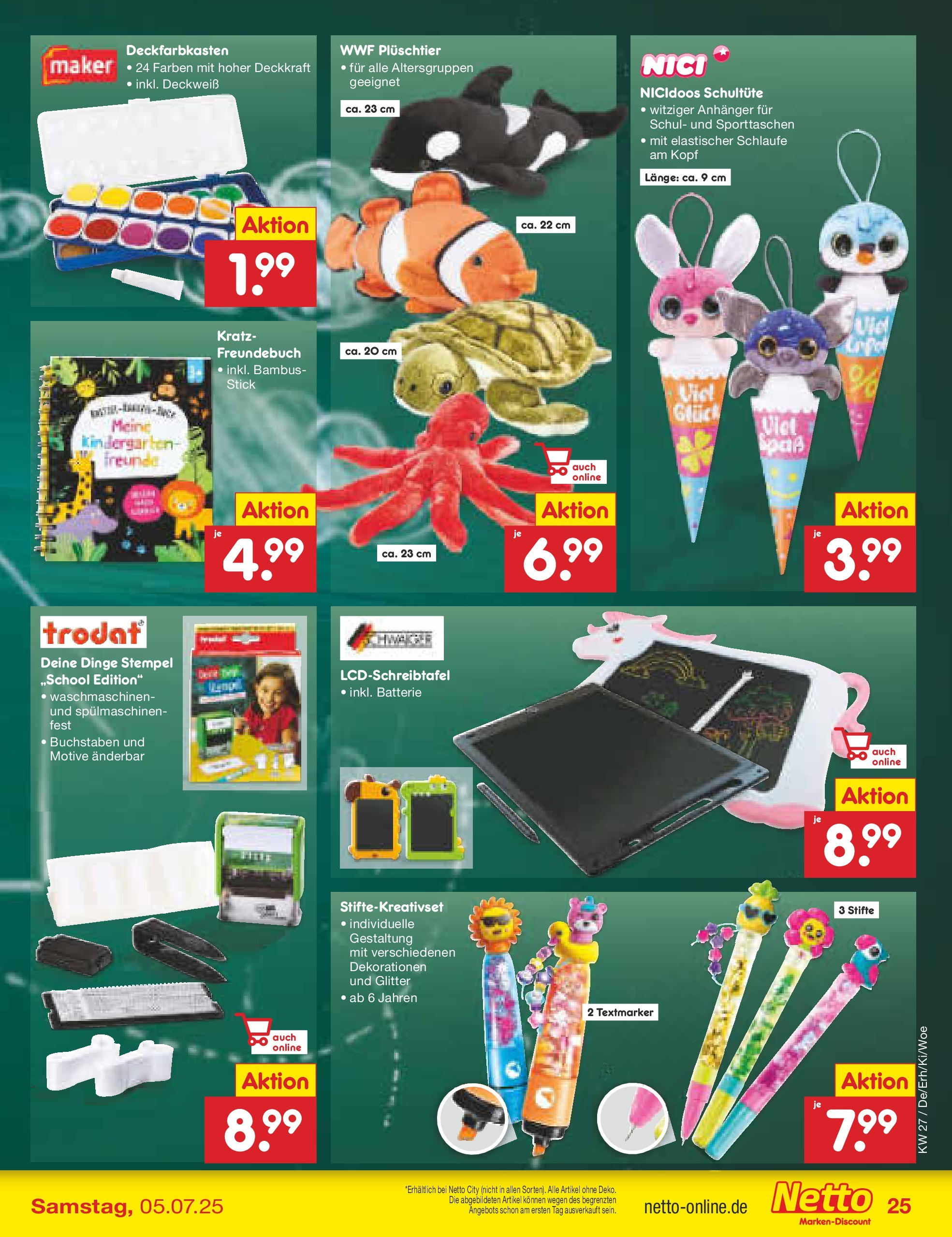 Netto Marken-Discount prospekt Bad Friedrichshall (ab 29.06.2025) » Angebote | Seite: 37 | Produkte: Topper, Batterie, Tablet Netto Marken-Discount prospekt Bad Friedrichshall (ab 29.06.2025) » Angebote | Seite: 37 | Produkte: Topper, Batterie, Tablet