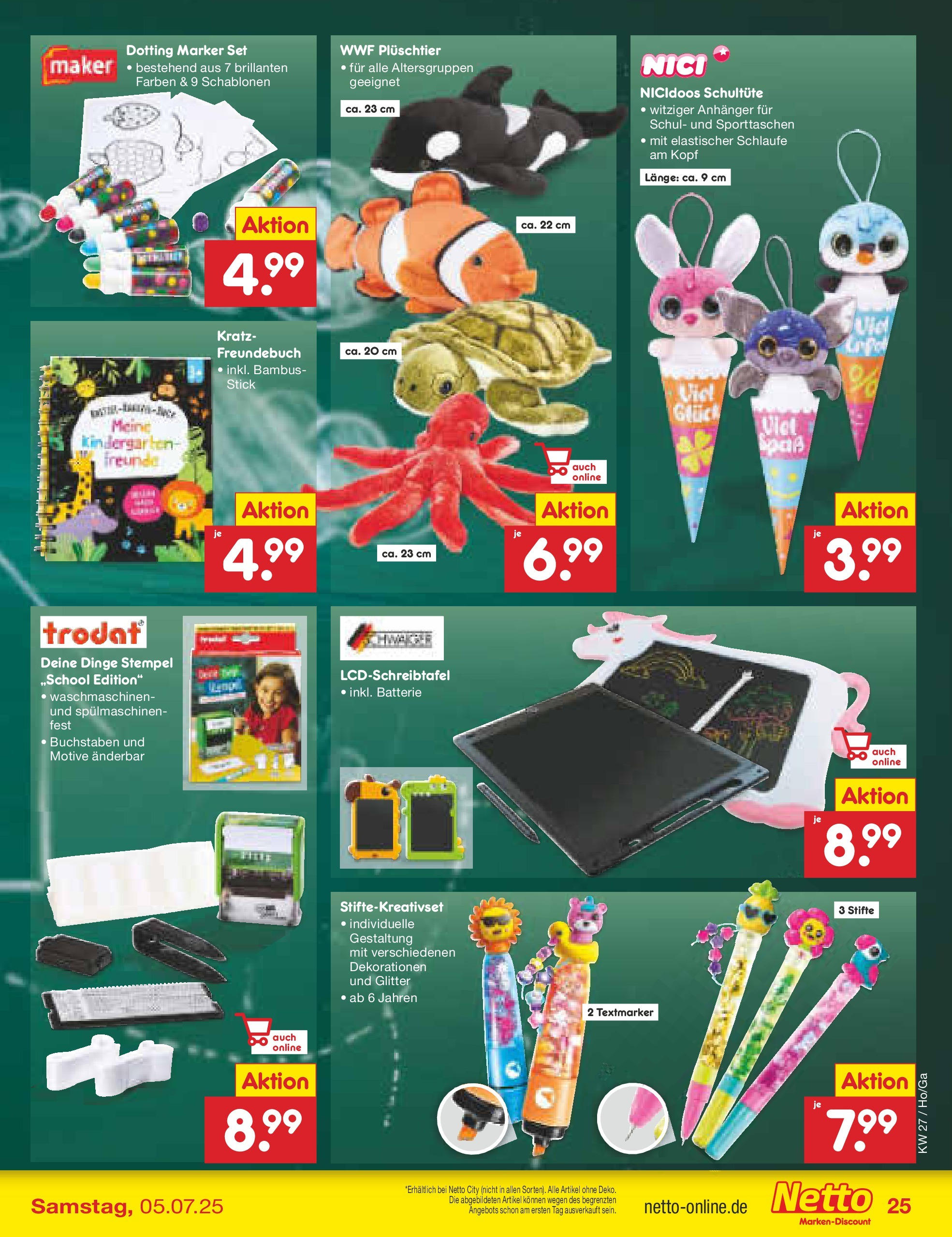 Netto Marken-Discount prospekt Bremen-Lesum	 (ab 29.06.2025) » Angebote | Seite: 37 | Produkte: Batterie, Tablet
