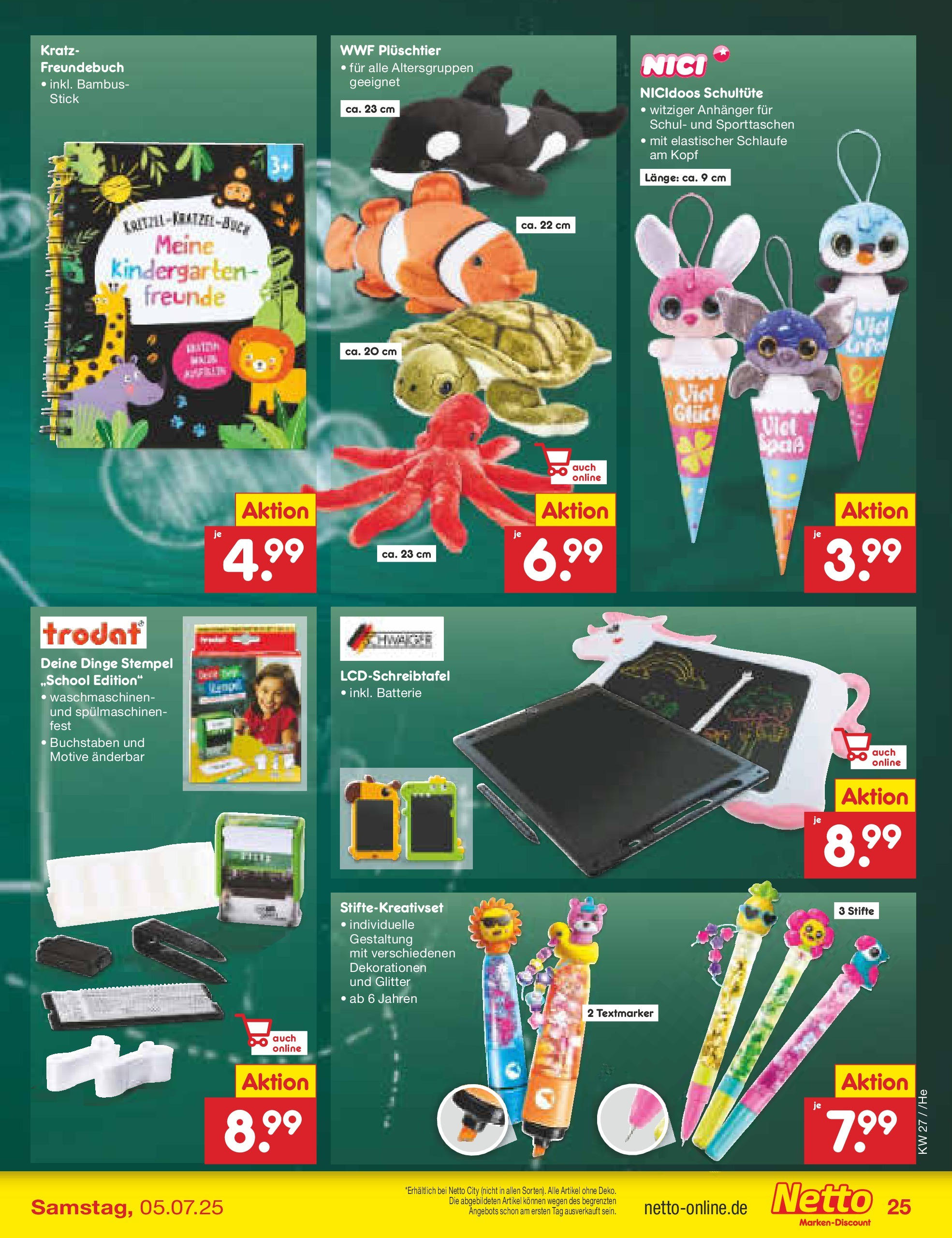 Netto Marken-Discount prospekt Hamburg	 (ab 29.06.2025) » Angebote | Seite: 37 | Produkte: Batterie, Tablet