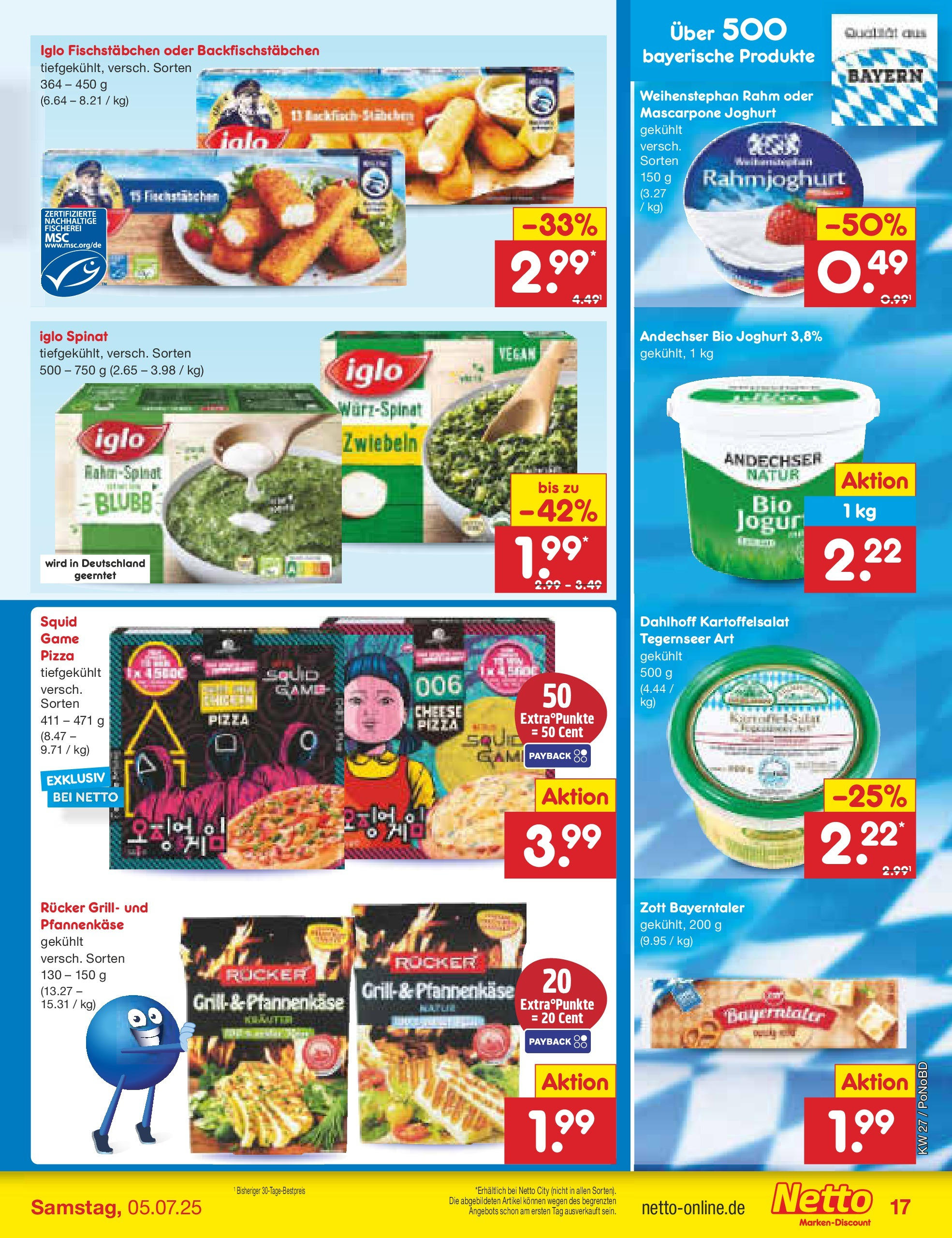 Netto Marken-Discount prospekt Selb	 (ab 29.06.2025) » Angebote | Seite: 19 | Produkte: Grill, Mascarpone, Joghurt, Pizza