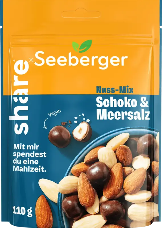 Seeberger Nussmischung, Schoko & Meersalz