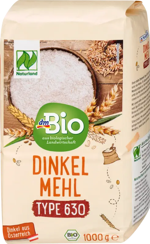 dmBio Dinkel Mehl, Type 630