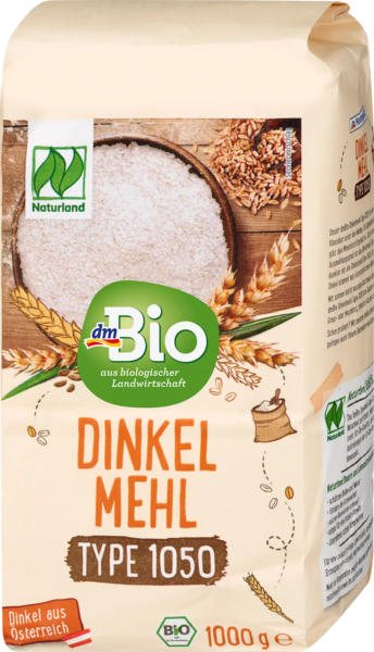 dmBio Dinkelmehl Type 1050