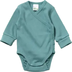 ALANA Wickelbody mit Mitwachsfunktion, grün, Gr. 50/56