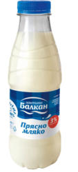 БАЛКАН Прясно мляко 3% масленост