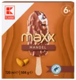 Kaufland хипермаркет K-Classic Сладолед на клечка Maxx различни вкусове - до 15-03-26