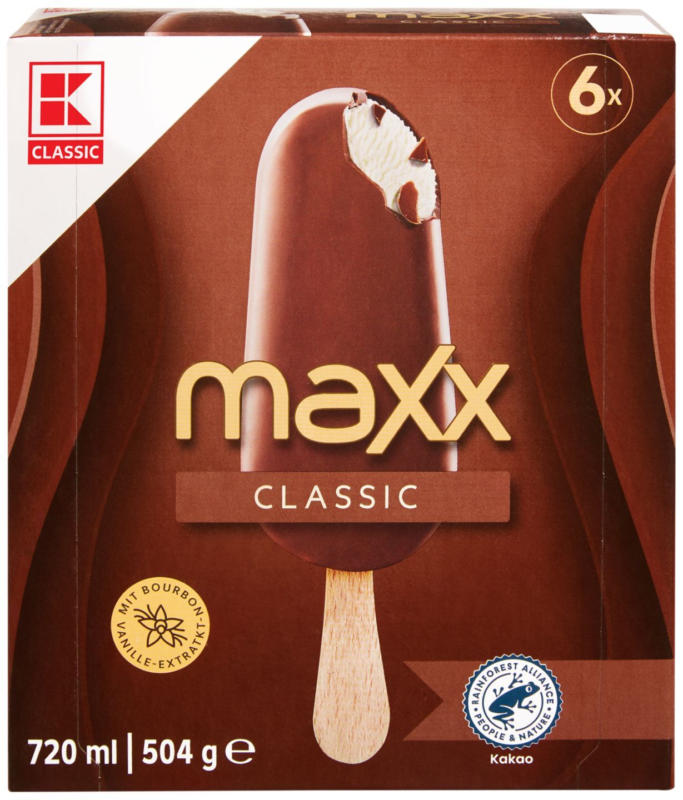 K-CLASSIC Сладолед Maxx различни вкусове