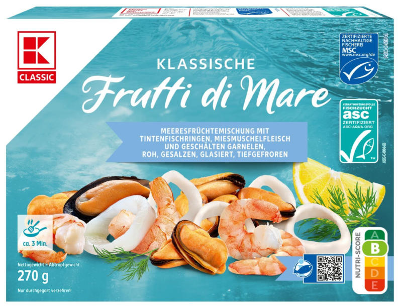 K-CLASSIC Морски дарове замразени