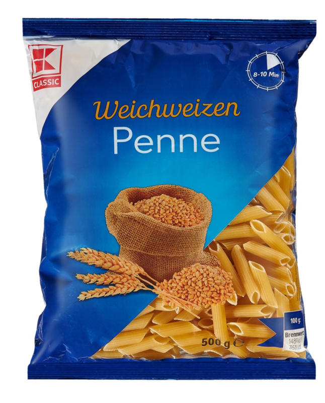 K-Classic Макаронени изделия пене, фусили или рогче