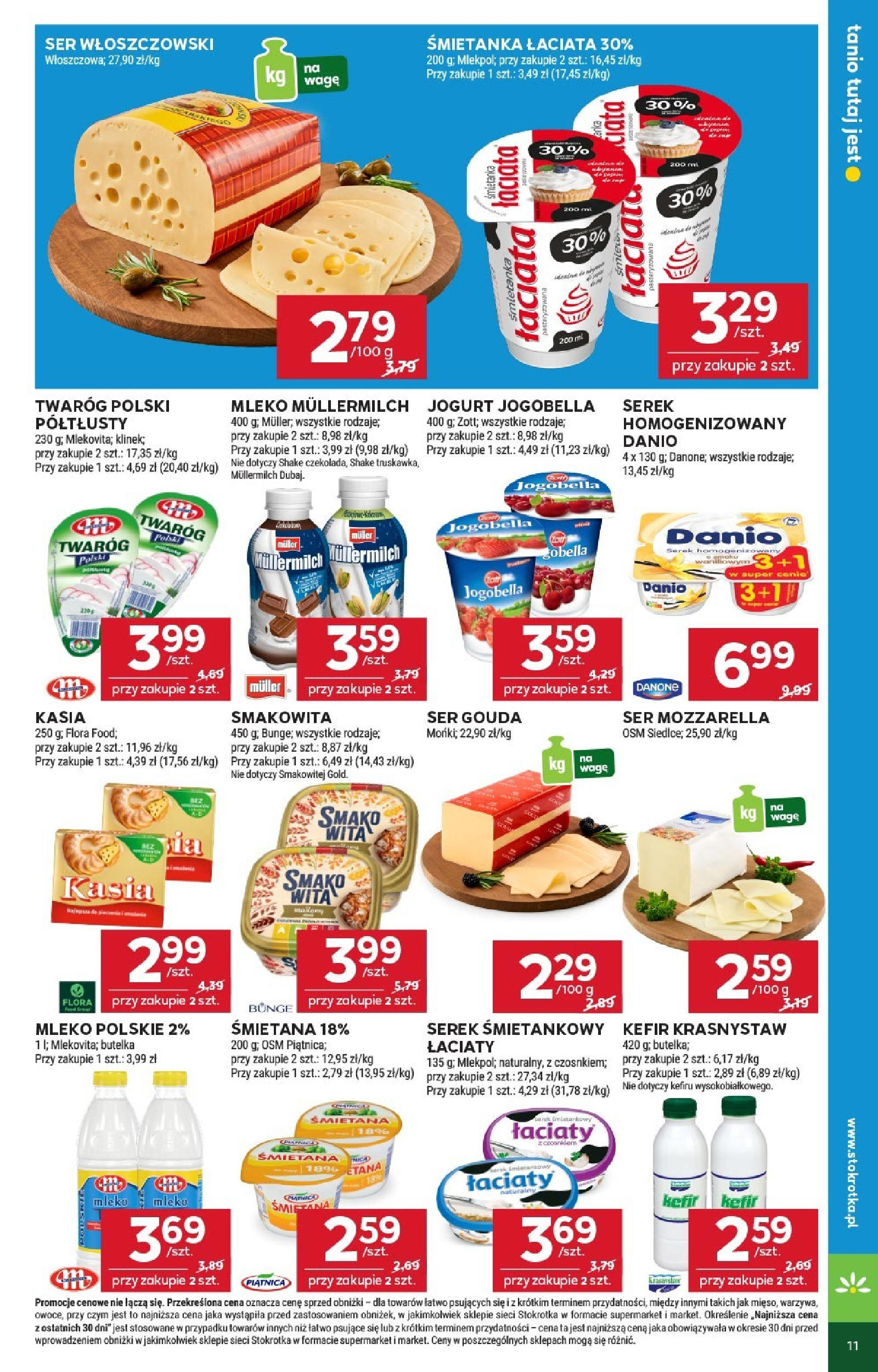 Stokrotka Gazetka 26.06.2025 - Promocje online | Strona: 11 | Produkty: Kiełbasa, Stokrotka, Szynka, Boczek