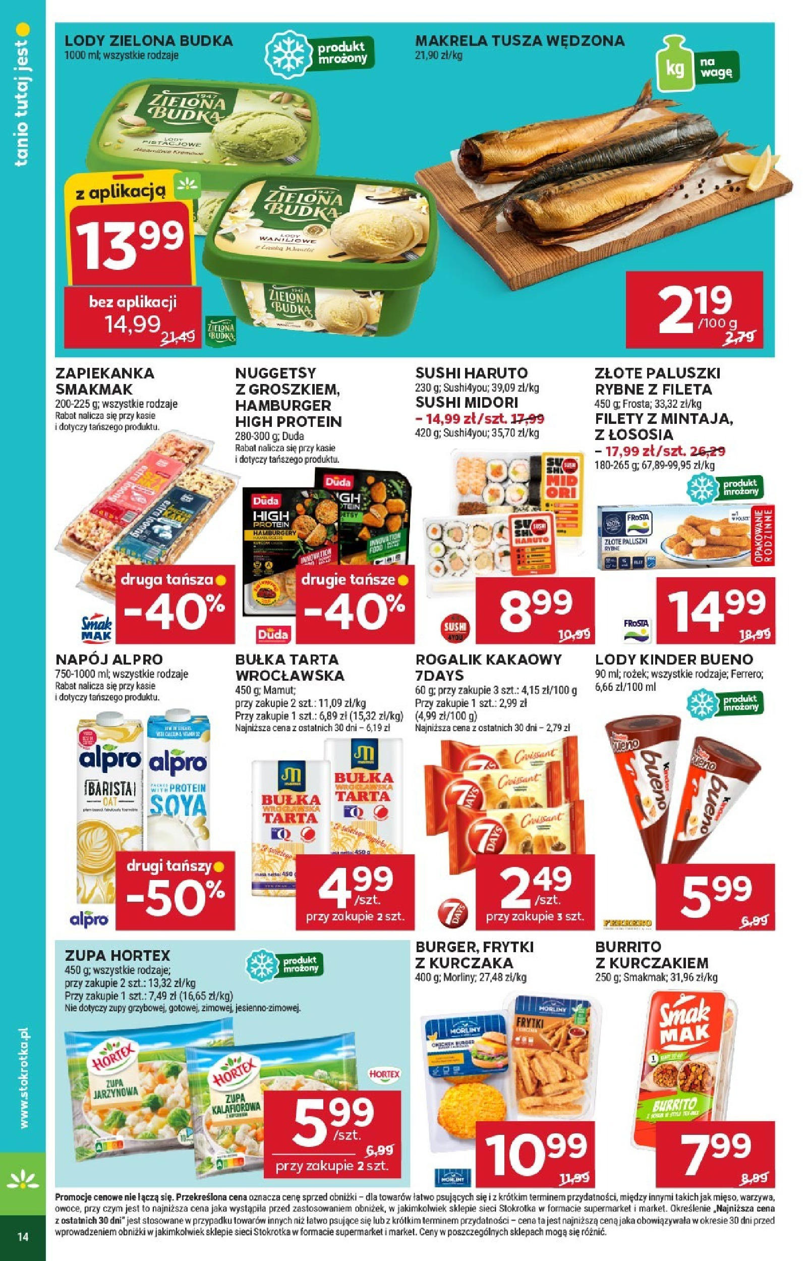 Stokrotka Gazetka 26.06.2025 - Promocje online | Strona: 14 | Produkty: Stokrotka