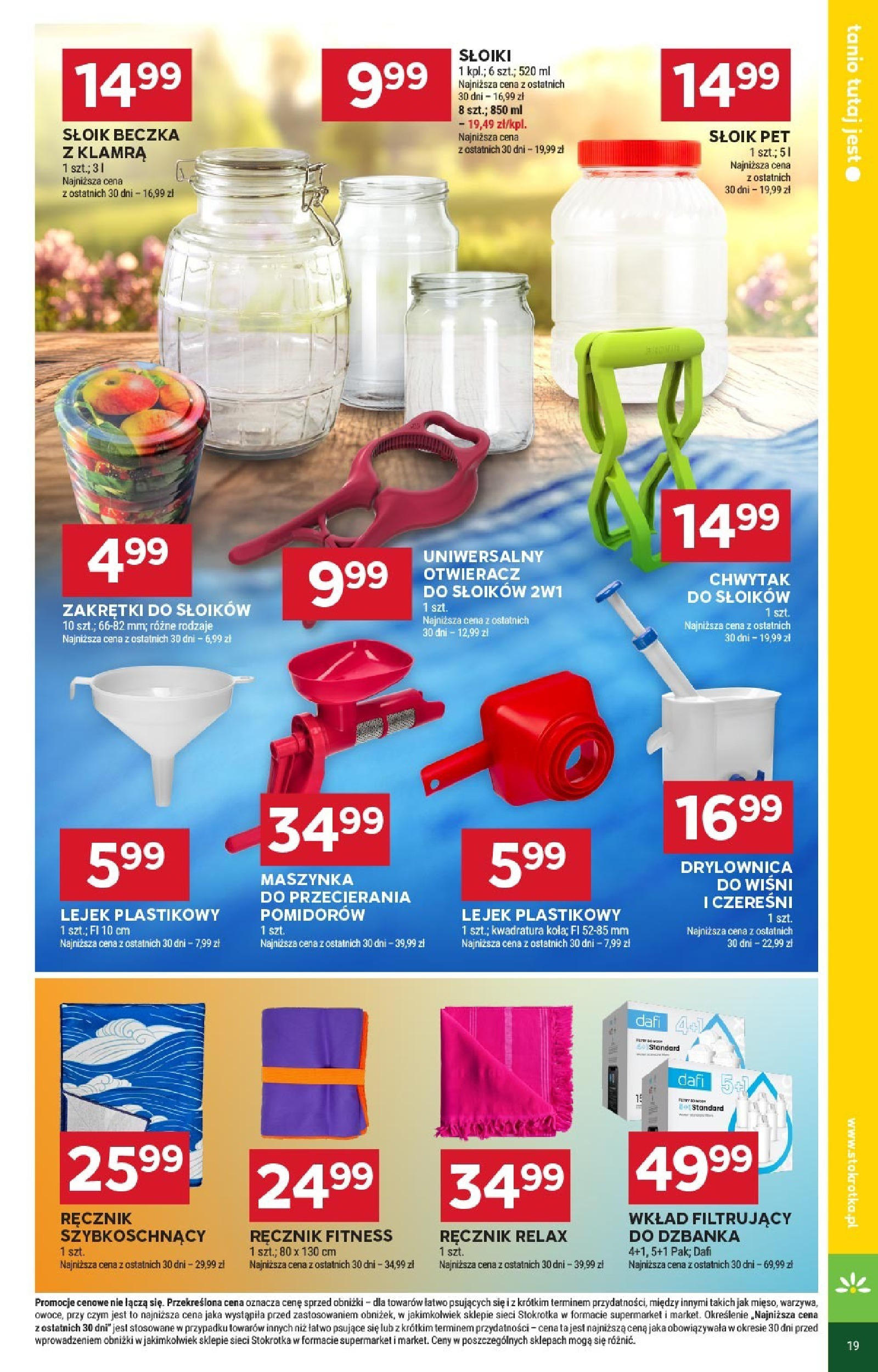 Stokrotka Gazetka 26.06.2025 - Promocje online | Strona: 19 | Produkty: Stokrotka, Ciasto, Ciastka