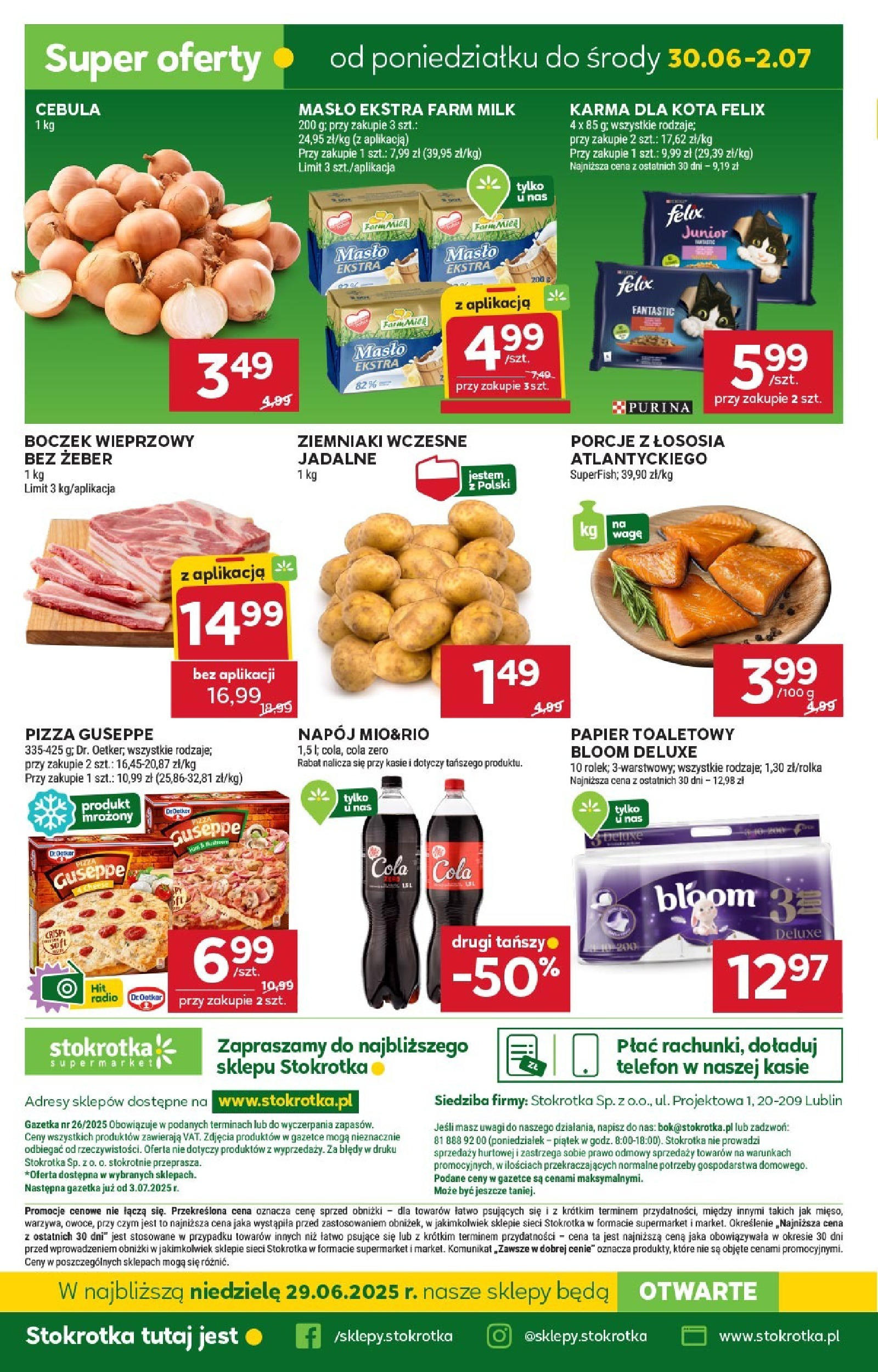 Stokrotka Gazetka 26.06.2025 - Promocje online | Strona: 20 | Produkty: Galaretka, Milka, Baton, Żelki