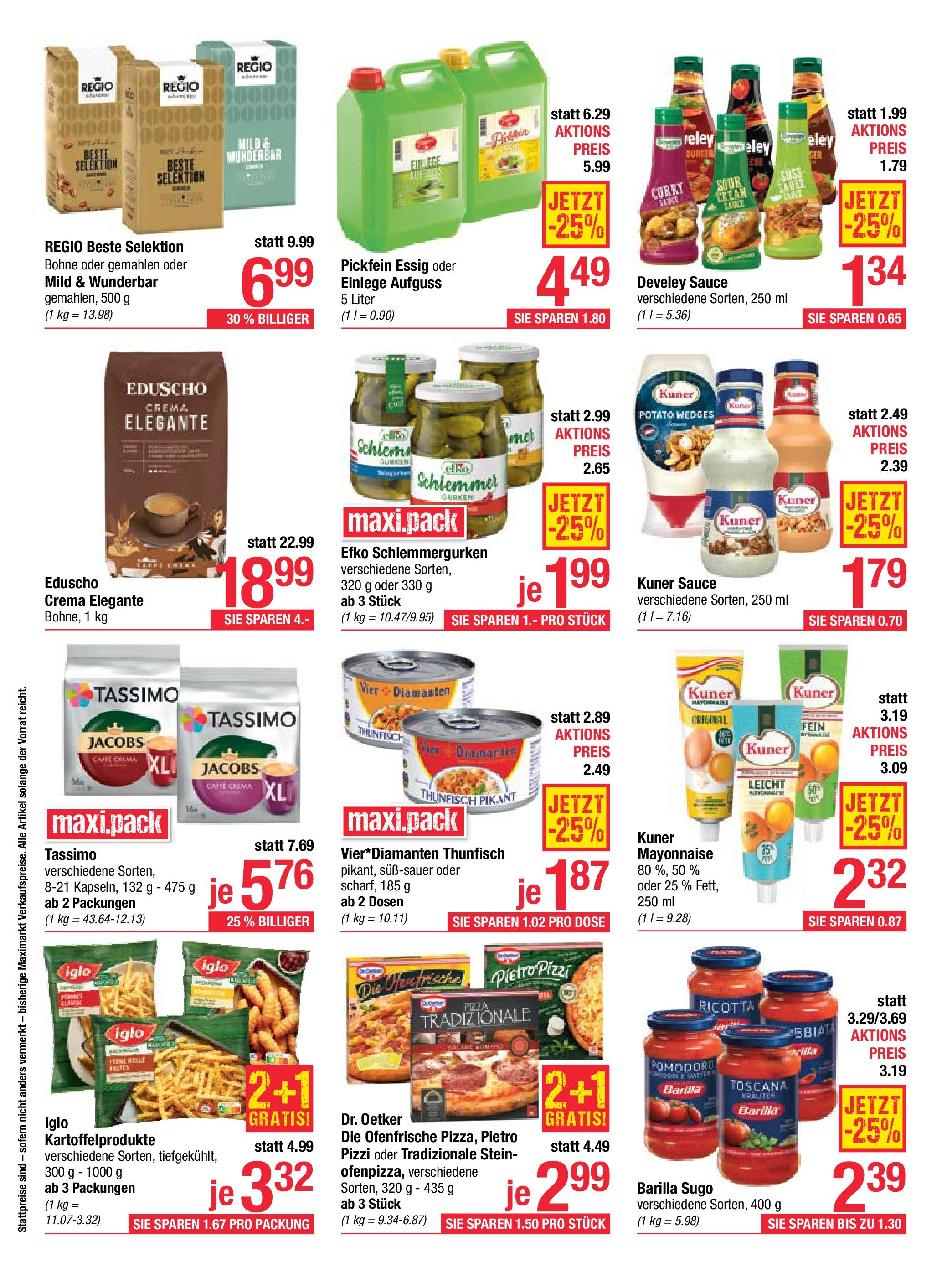 Maximarkt Haid, Linz von 23.06.2025 - Aktuelle Angebote | Seite: 8 | Produkte: Gurken, Mayonnaise