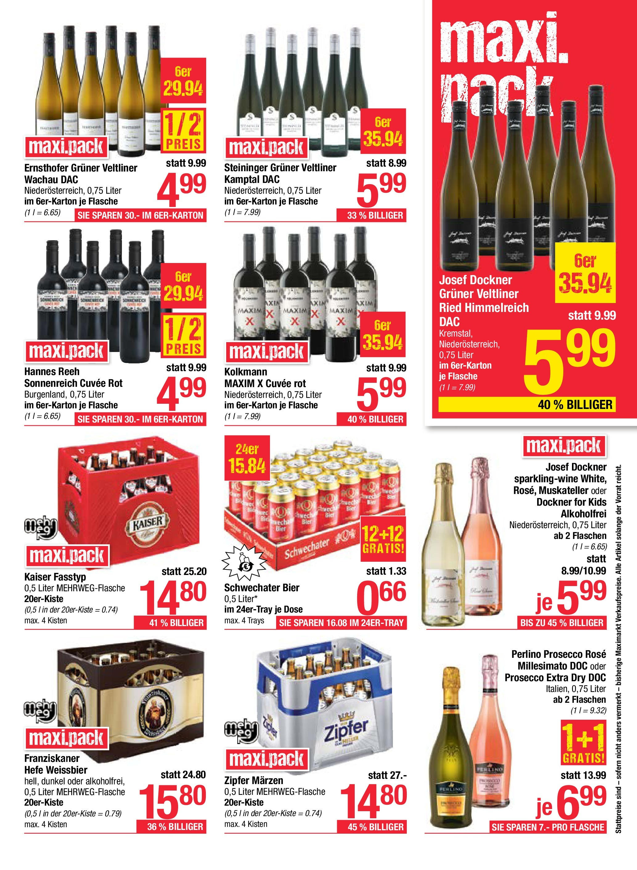 Maximarkt Haid, Linz von 23.06.2025 - Aktuelle Angebote | Seite: 11 | Produkte: Bier