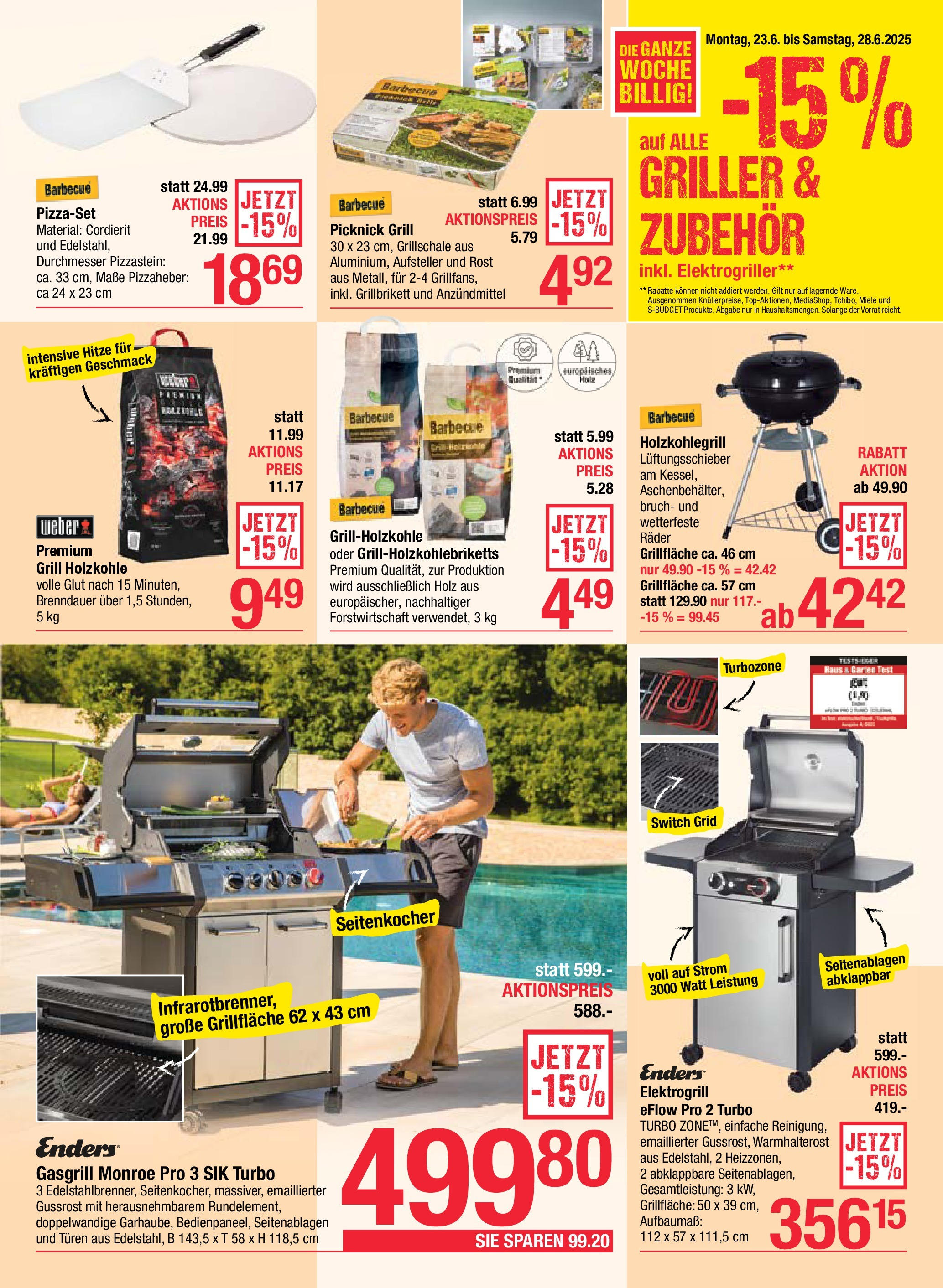 Maximarkt Haid, Linz von 23.06.2025 - Aktuelle Angebote | Seite: 19 | Produkte: Grill