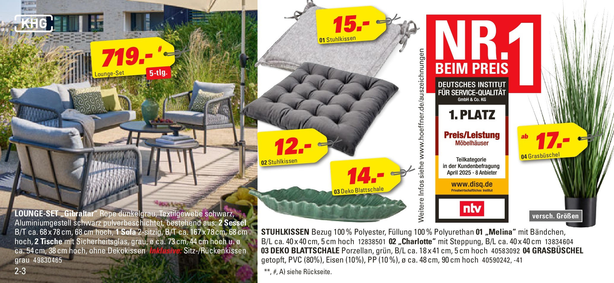 Höffner - Höffner: Möbelangebote (ab 24.06.2025) zum Blättern | Seite: 2 | Produkte: Sofa, Sessel