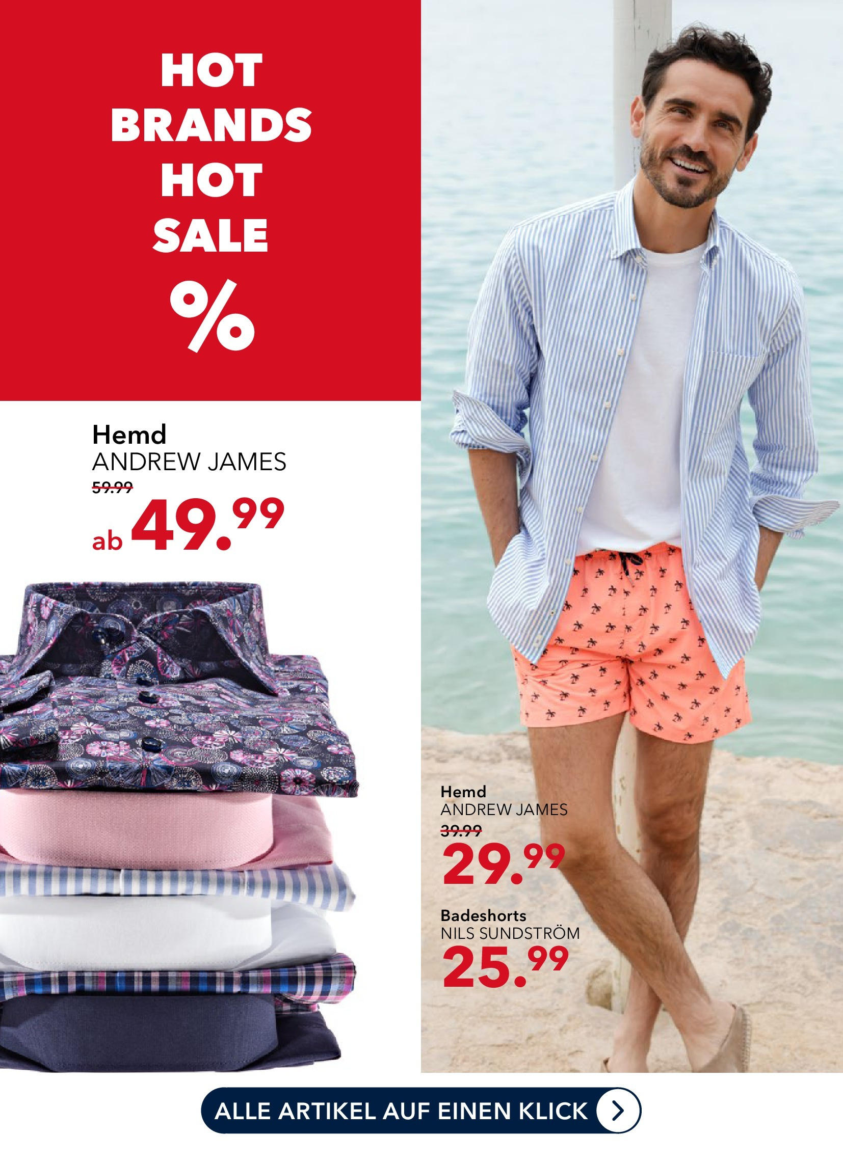 Peek & Cloppenburg - Peek & Cloppenburg: Sale (ab 28.06.2025) zum Blättern | Seite: 18 | Produkte: Badeshorts, Hemd