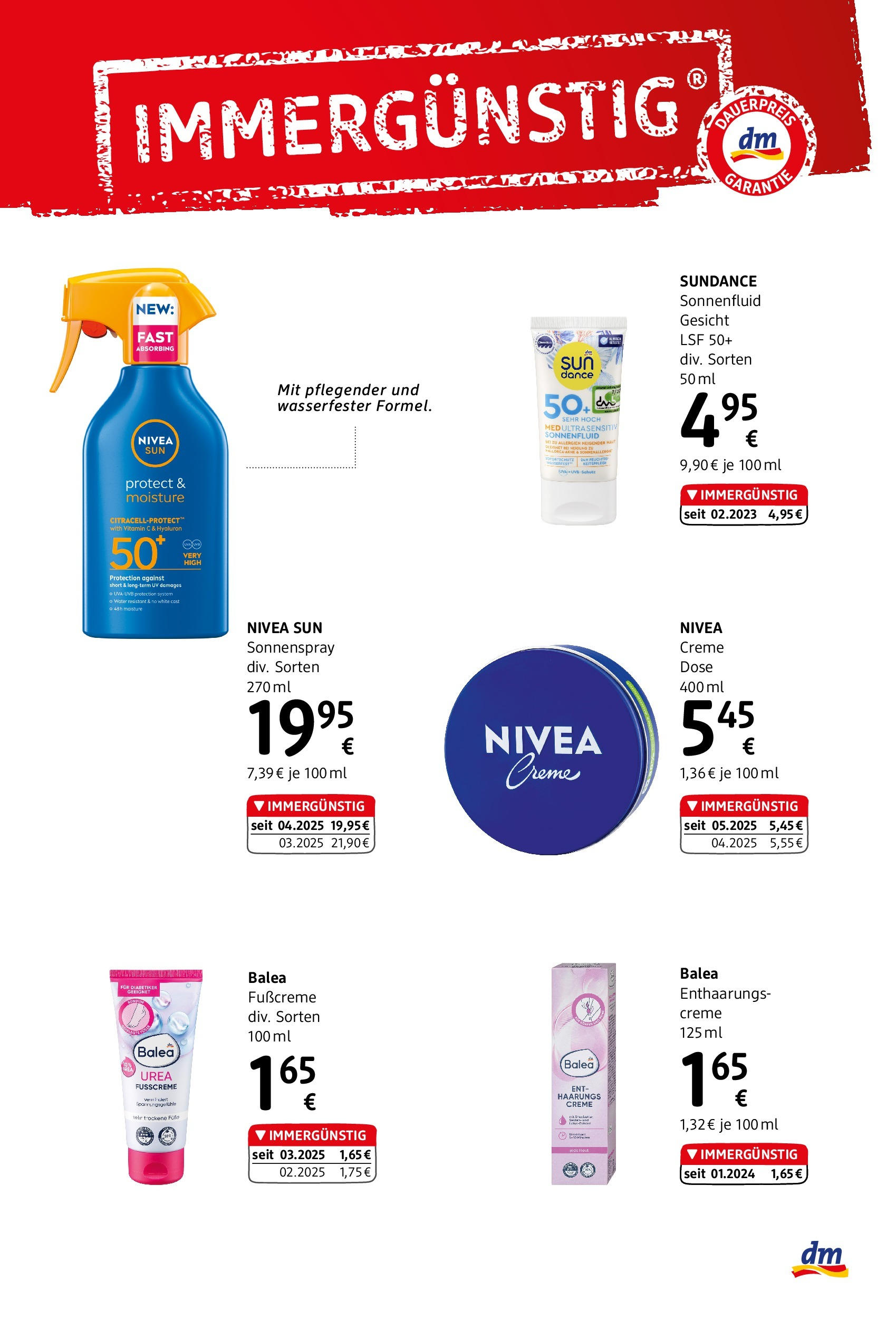 dm drogerie markt Flugblatt Juli 2025 von 26.06.2025 - Aktuelle Angebote | Seite: 3 | Produkte: Creme