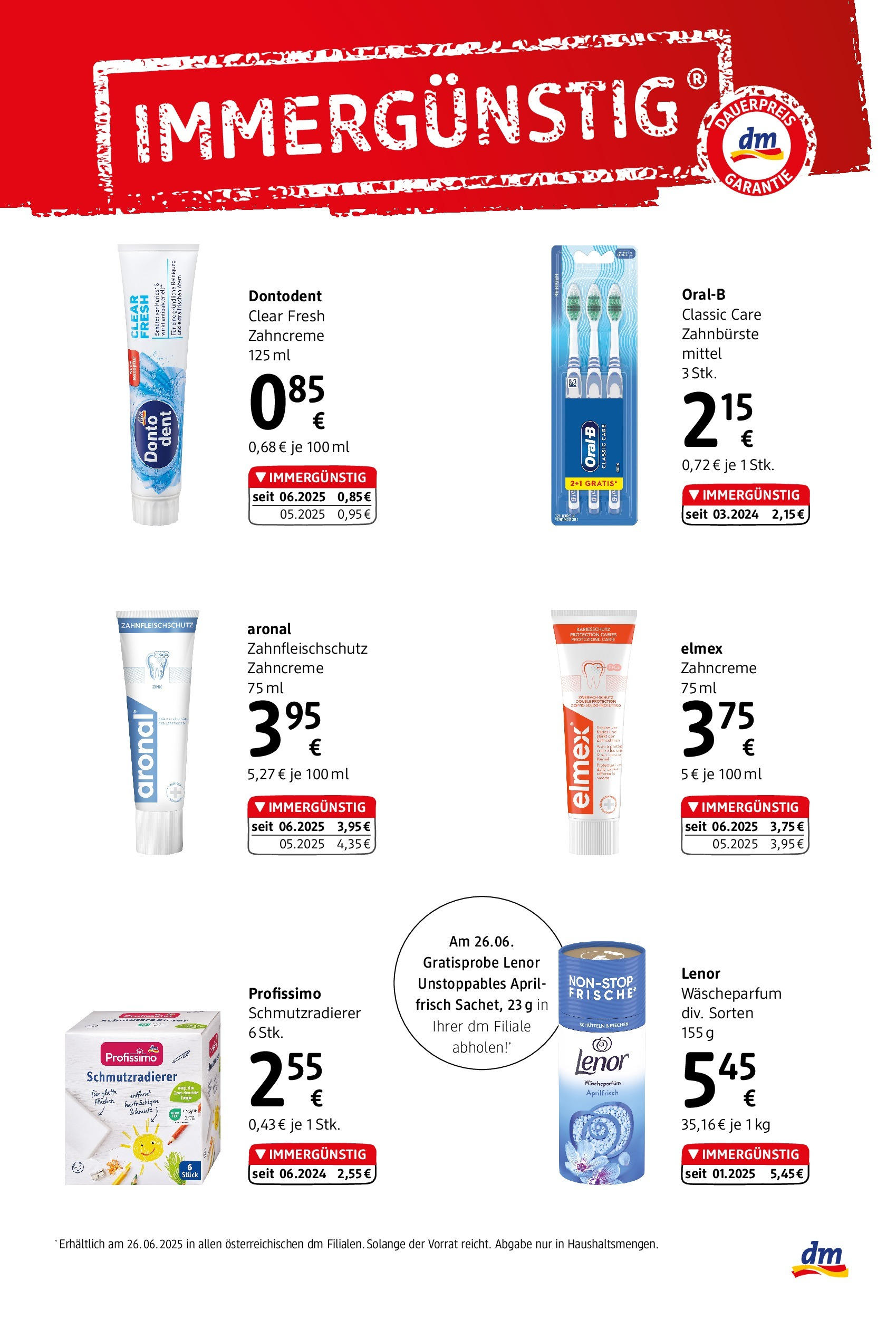 dm drogerie markt Flugblatt Juli 2025 von 26.06.2025 - Aktuelle Angebote | Seite: 10 | Produkte: Zahnbürste