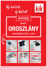KiK újság érvényessége 2025.07.13-ig