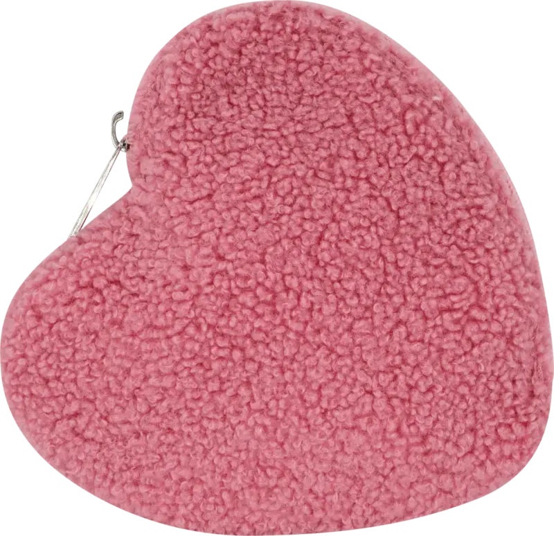 Soapland Kosmetiktasche himbeerrot Herzform Teddy