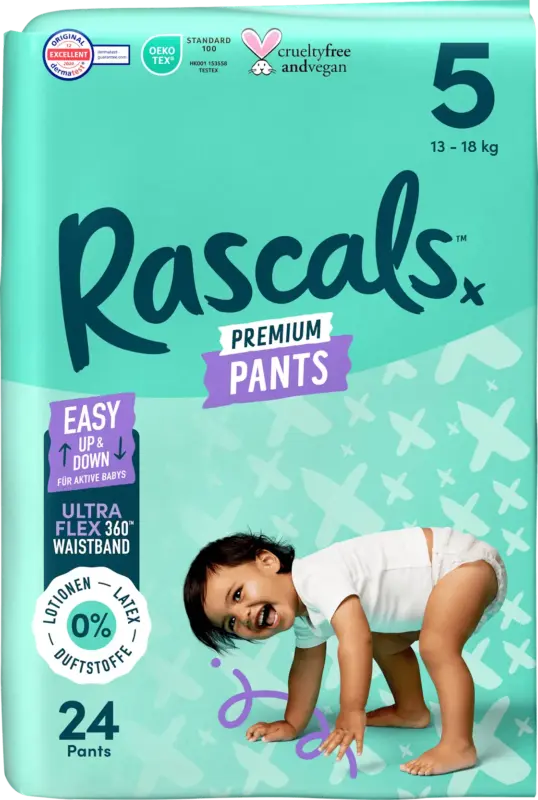 Rascals Baby Pants Premium Gr. 5 (13-18 kg)