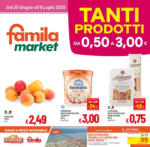 Famila Market TANTI PRODOTTI DA 0,50 A 3,00€ - al 08.07.2025