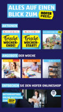 HOFER HOFER: Flugblatt - ab 27.06.2025