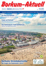 Borkum-Aktuell - Das Inselmagazin Borkum Aktuell - bis 31.07.2025