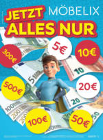 Möbelix 5/10/20/50/100/300/500 Euro Produkte - bis 21.07.2025