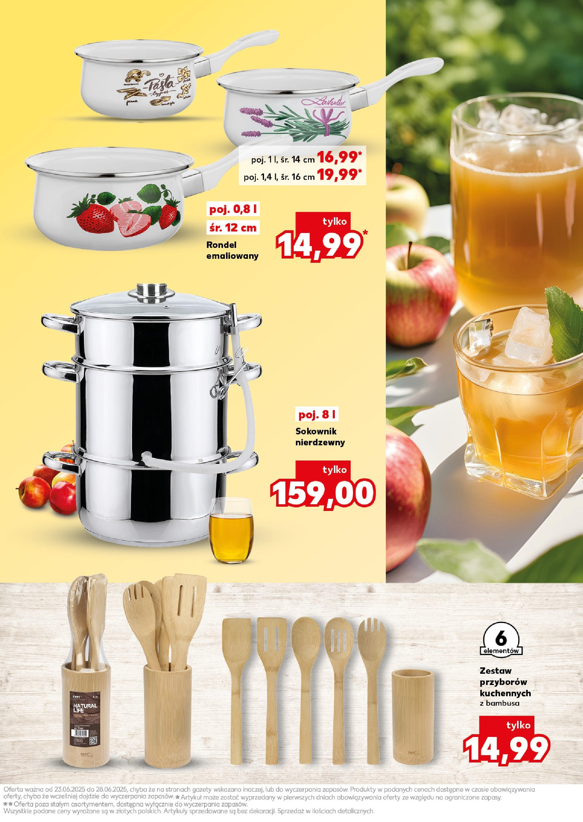 Kaufland gazetka - Gotowanie od 23.06.2025 - od jutra PDF | Strona: 7 | Produkty: Sokownik