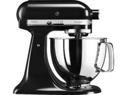 Kitchen Aid 5KSM125EOB Artisan Küchenmaschine mit kippbarem Motorkopf Onyx Schwarz