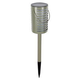JYSK Lampă solară HAVSULE Ø8x39cm măslinie