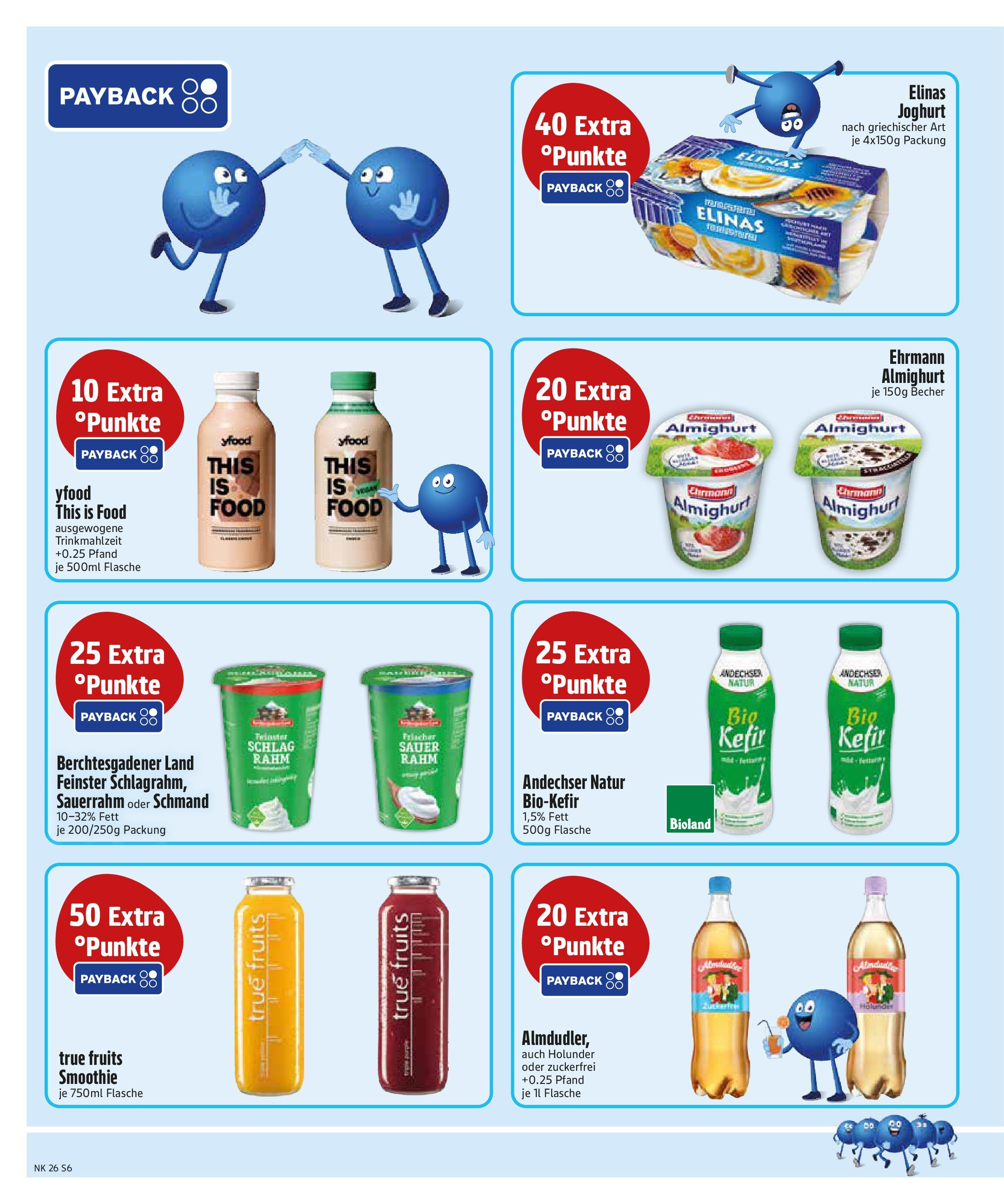 Edeka prospekt Rötz	 (ab 22.06.2025) » Angebote Online | Seite: 6 | Produkte: Kefir, Joghurt, YFood, Sauerrahm