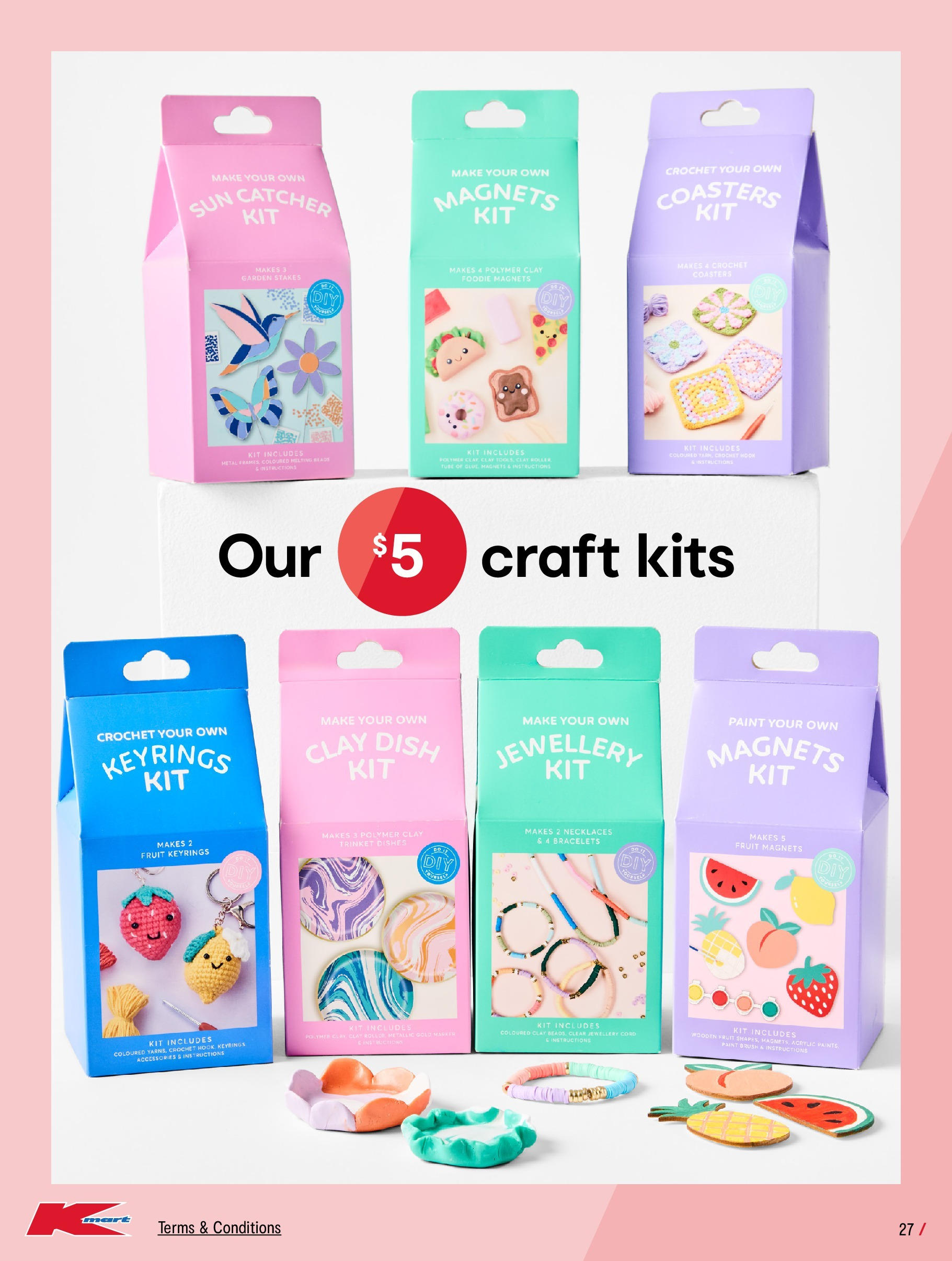 ﻿﻿Kmart catalogue valid from 25/06/2025 > Online Australia | Page: 27 | Products: Coasters, Brush, Kits, Pack deau Hepar