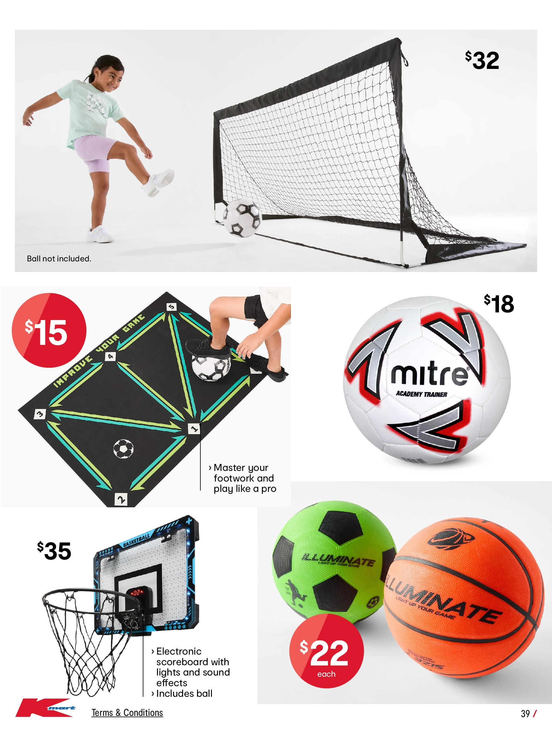 ﻿﻿Kmart catalogue valid from 25/06/2025 > Online Australia | Page: 39 | Products: Basketball, Game