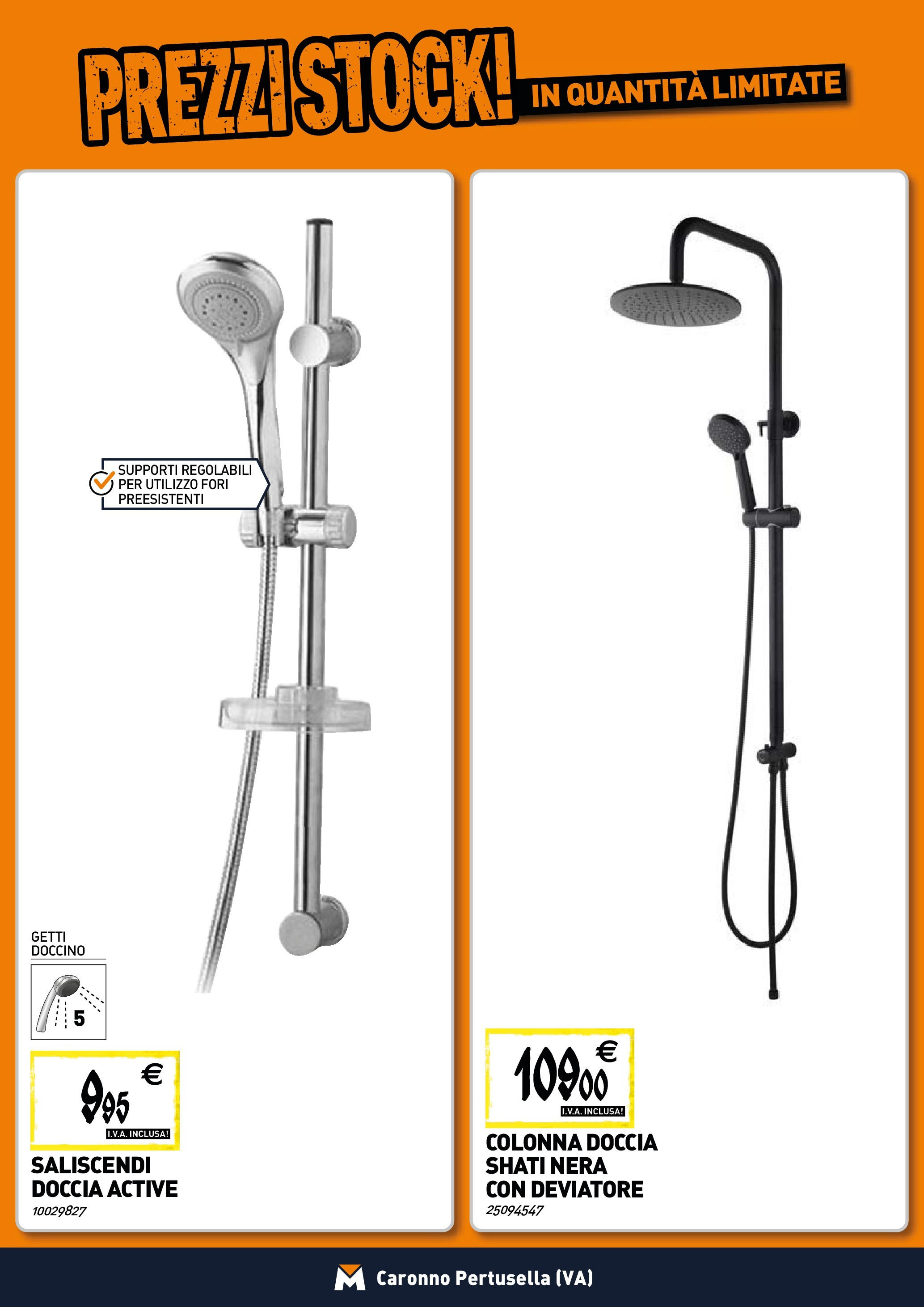 Nuovo TECNOMAT - Straordinari prezzi stock! dal 25/06/2025 > offerte anteprima 🛍️ | Pagina: 6 | Prodotti: Doccia