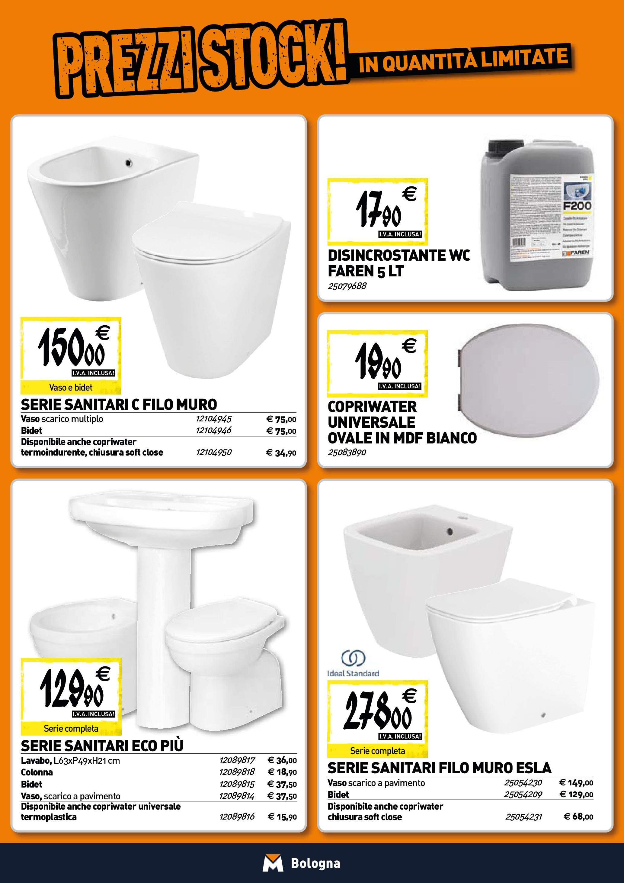 TECNOMAT Bologna catalogo dal 25/06/2025 anteprima > nuovo offerte!β³ | Pagina: 4 | Prodotti: Pavimento, WC, Vaso Nuovo TECNOMAT Bologna catalogo dal 25/06/2025 > offerte anteprima ποΈ | Pagina: 4 | Prodotti: Pavimento, WC, Vaso