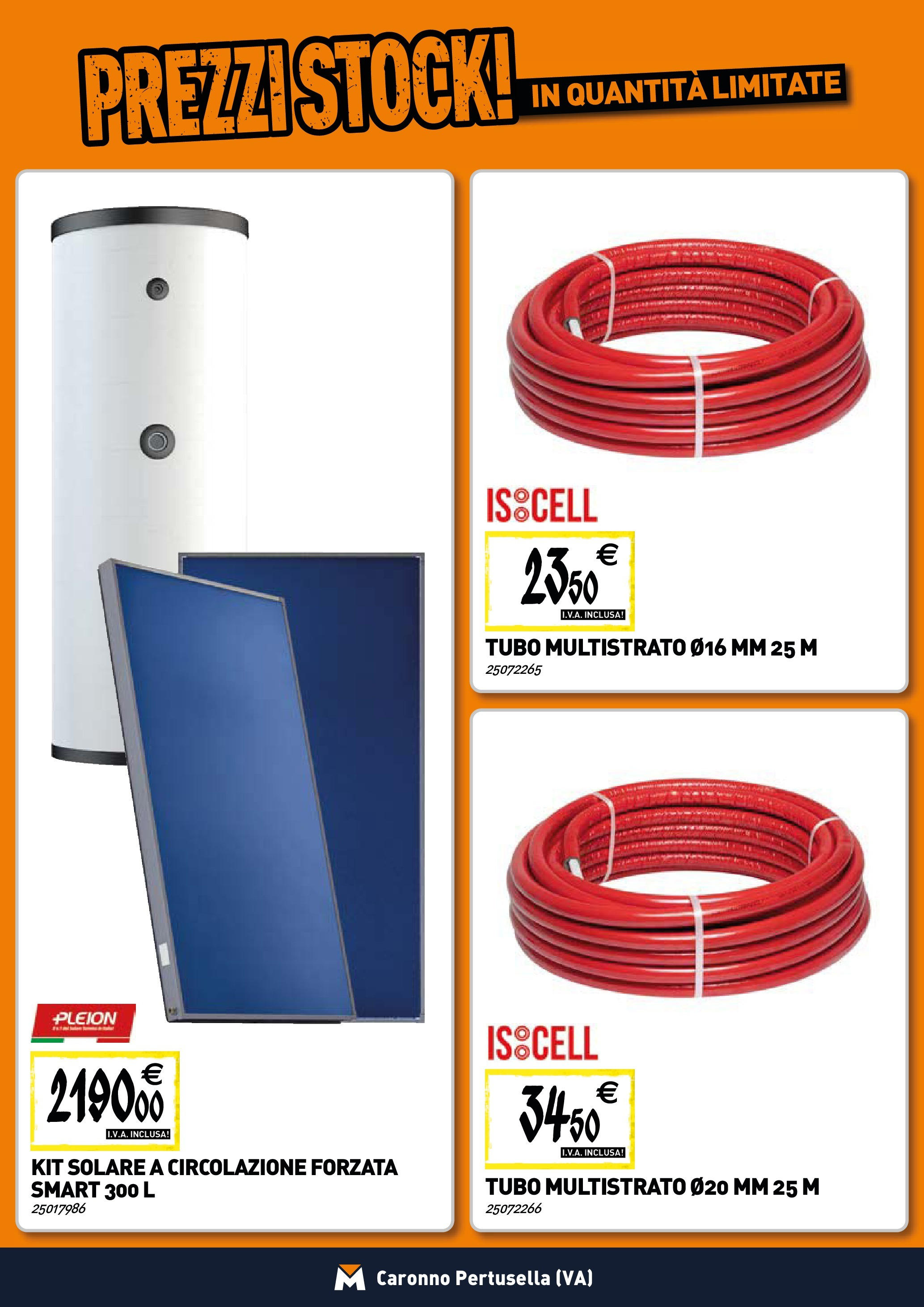 Nuovo TECNOMAT - Straordinari prezzi stock! dal 25/06/2025 > offerte anteprima 🛍️ | Pagina: 8 | Prodotti: Tubo