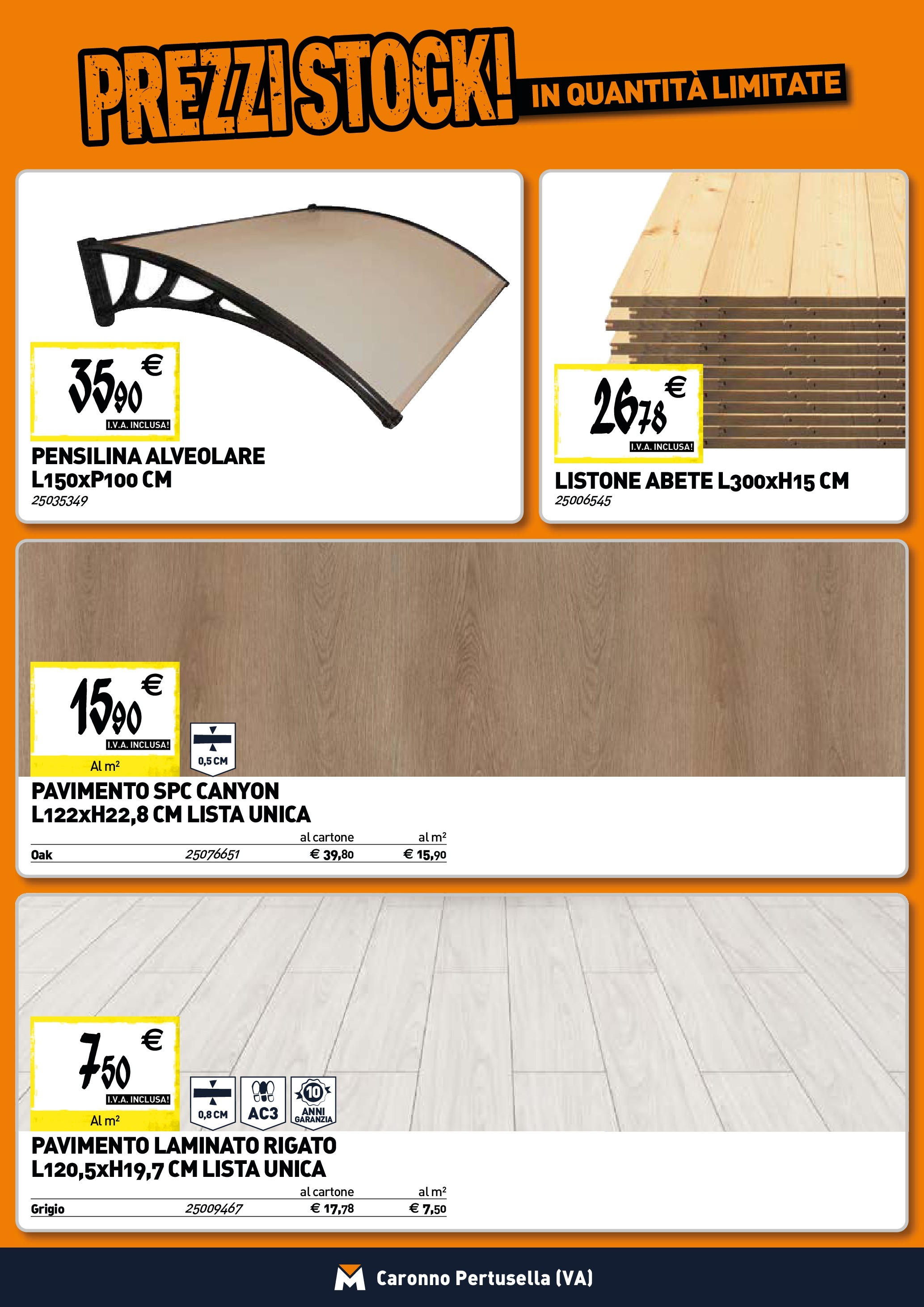 Nuovo TECNOMAT - Straordinari prezzi stock! dal 25/06/2025 > offerte anteprima 🛍️ | Pagina: 10 | Prodotti: Pavimento