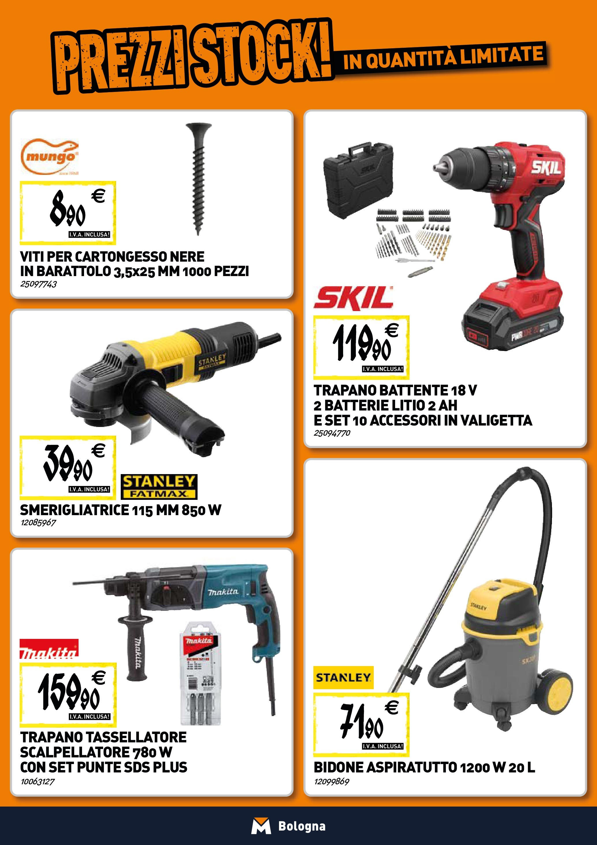 TECNOMAT Bologna catalogo dal 25/06/2025 anteprima > nuovo offerte!β³ | Pagina: 17 | Prodotti: Trapano, Smerigliatrice, Valigetta, Batterie Nuovo TECNOMAT Bologna catalogo dal 25/06/2025 > offerte anteprima ποΈ | Pagina: 17 | Prodotti: Trapano, Smerigliatrice, Valigetta, Batterie