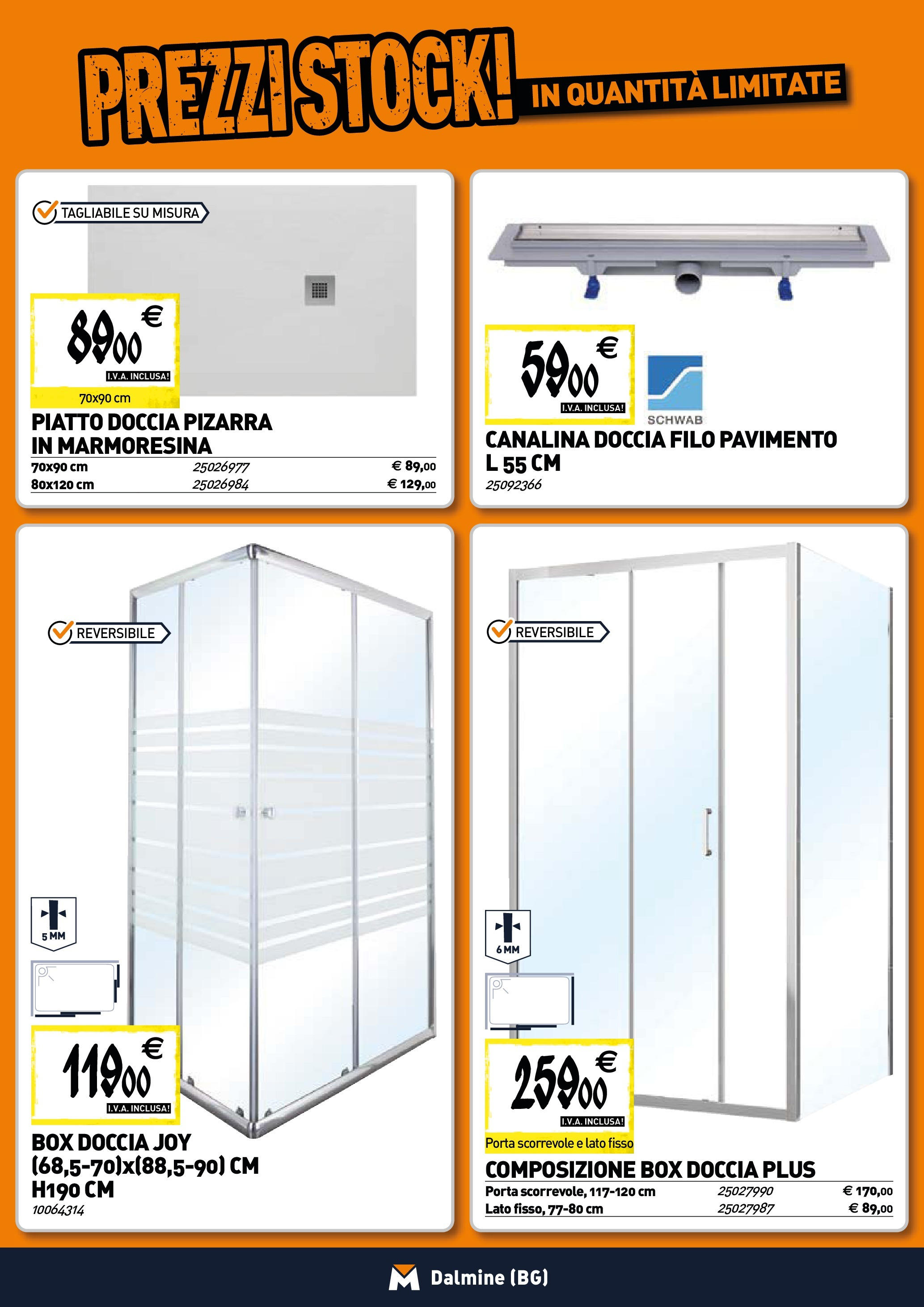 TECNOMAT - Straordinari prezzi stock! dal 25/06/2025 anteprima > nuovo offerte!β³ | Pagina: 2 | Prodotti: Pavimento, Box doccia, Piatto, Doccia Nuovo TECNOMAT - Straordinari prezzi stock! dal 25/06/2025 > offerte anteprima ποΈ | Pagina: 2 | Prodotti: Pavimento, Box doccia, Piatto, Doccia